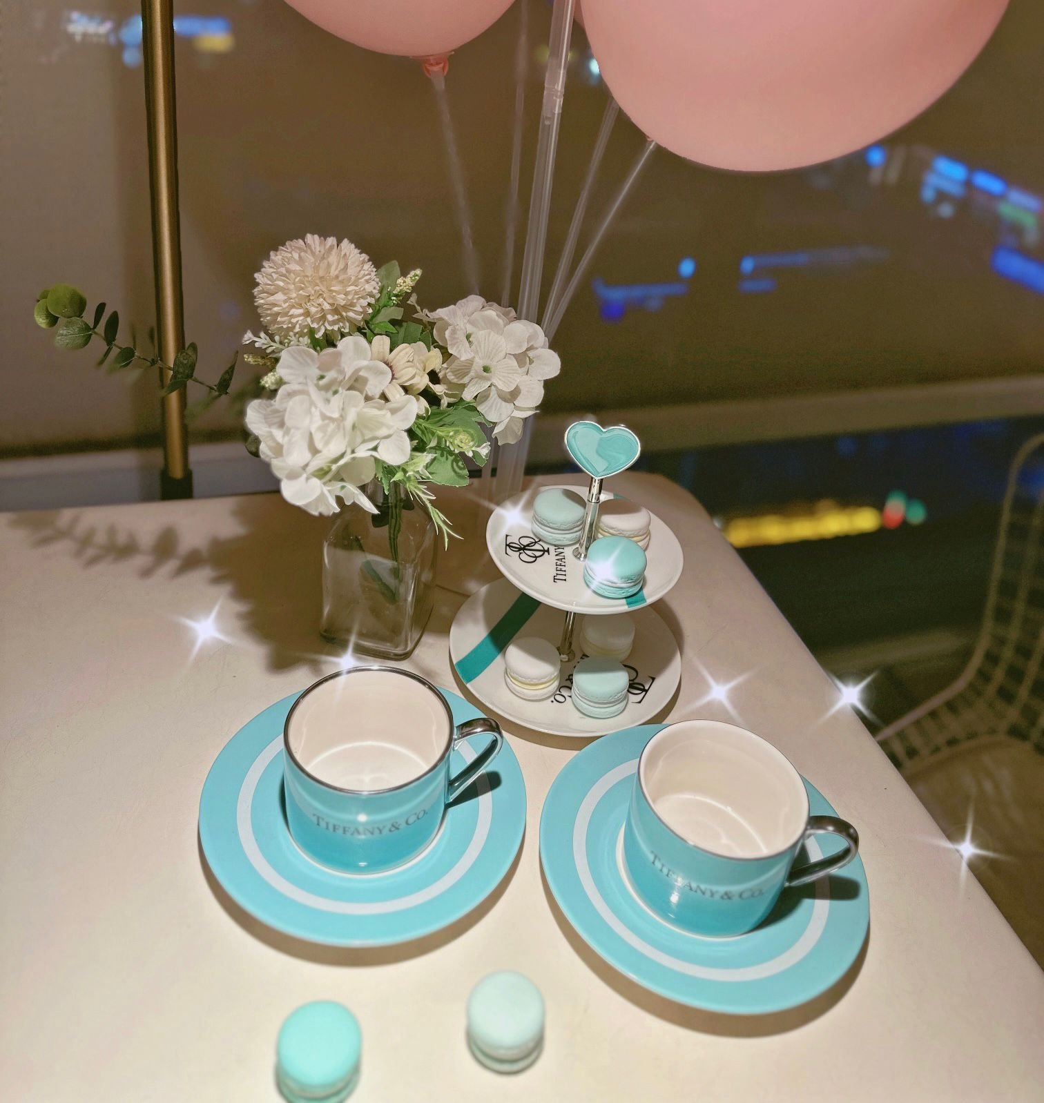 Tiffany Afternoon Tea Set - Image 3 of 5
